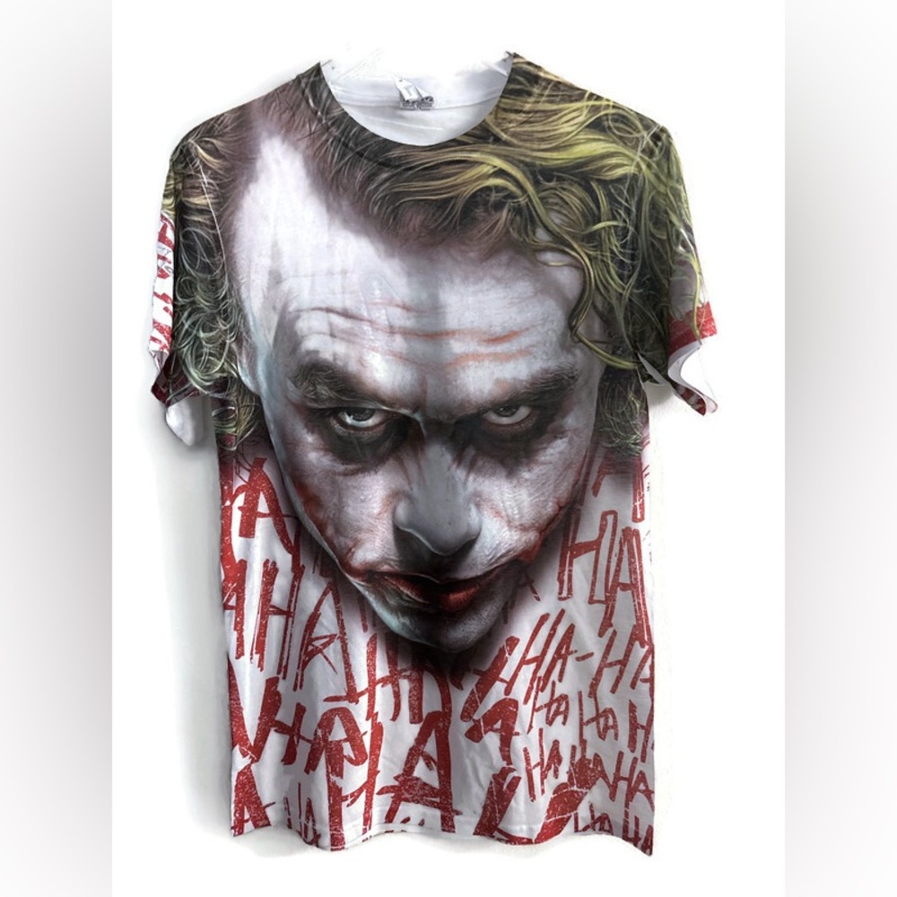 Jerzees The Joker Heath Ledger Tshirt Size Small